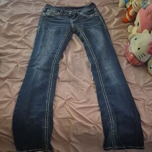 Grace Women's Dark Blue Boot Cut Jeans